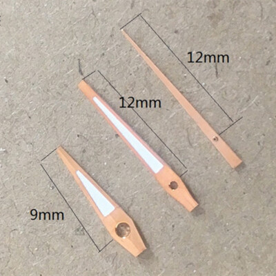 Lume Orange Trim Watch Hands For Miyota 2035 Watch Quartz Movement P1-H2-C11