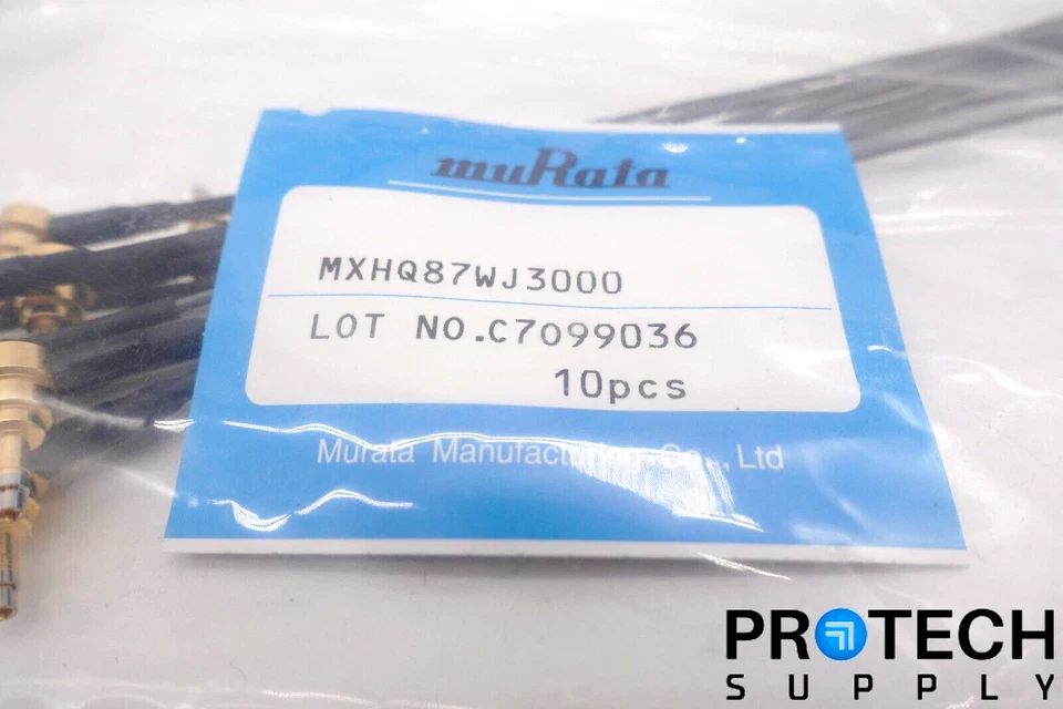 (Pack de 10) cables de prueba Murata MXHQ87WJ3000 RF NUEVOS con GARANTÍA Foto 2 de 4