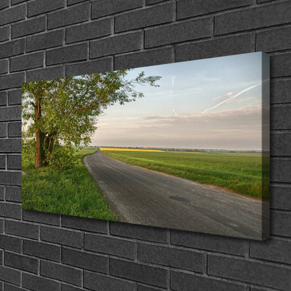 Tableau paysage sur toile 100x50 cm Nature Sauvage pour salon moderne
