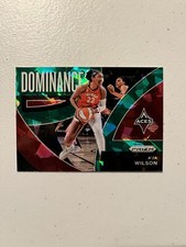 2022 Panini Prizm WNBA Dominance A'Ja Wilson Green Ice 