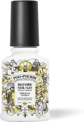 Before-You-Go Toilet Spray, Original Citrus, 2 Fl Oz - Lemon, Bergamot and Lemon
