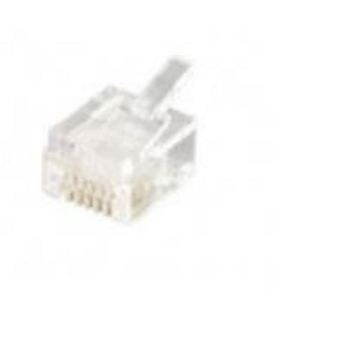 Modular Plug Rj12 6P6C (6U``) Unshie NUOVO