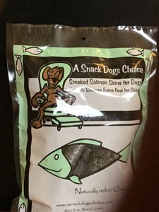 smoked salmon skin for dogs