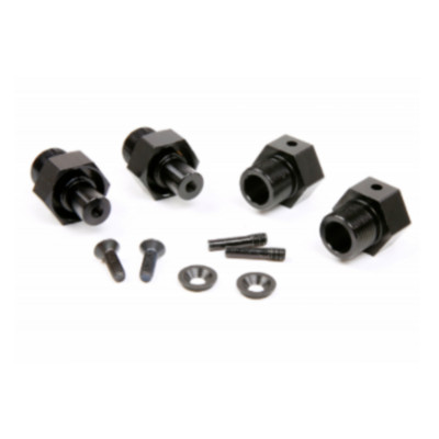 Vordere und hintere Sechskantnabe 24mm Schwarz oder Rot für 1/5 HPI BAJA 5B 5sc
