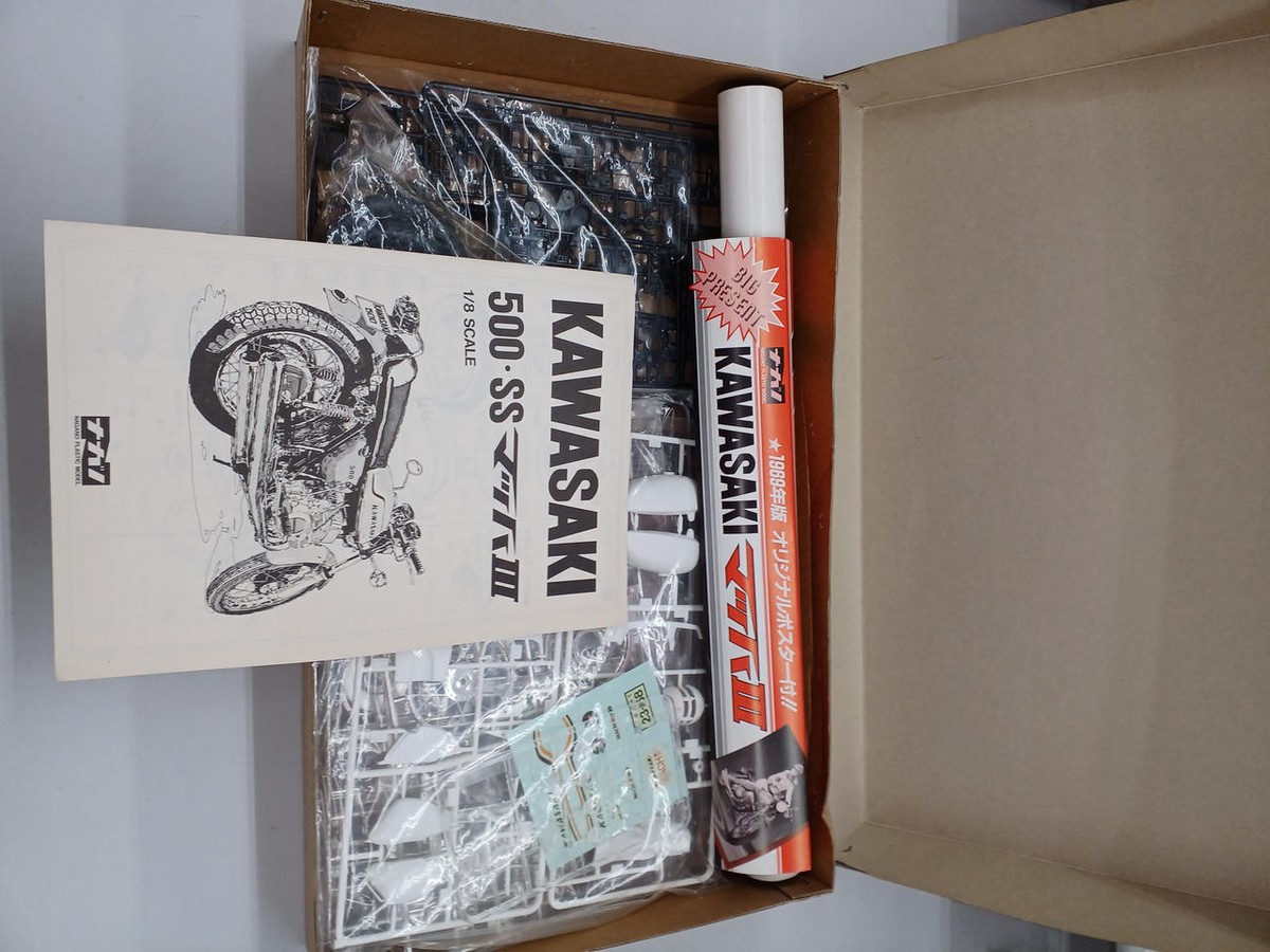 Nagano 1/8 Kawasaki 500-Ss Mach Iii Car Truck | eBay