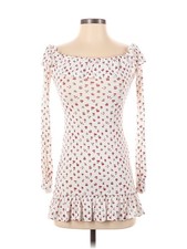 Nasty Gal Inc. Women White Casual Dress 0