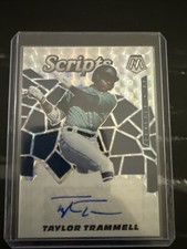 2021 Panini Mosaic - Scripts Taylor Trammell #SCR-TA (AU, RC)