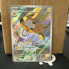 Raichu 211/193 Sv02: Paldea Evolved IR Pokemon Near Mint Ships fast