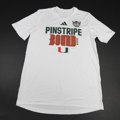 Miami Hurricanes adidas Aeroready Short Sleeve Shirt Men's S