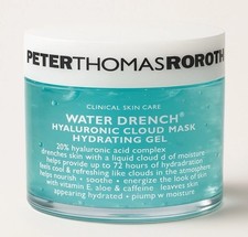 Peter Thomas Roth Water Drench Hyaluronic Cloud Mask Hydrating Gel 1.7 oz NWOB