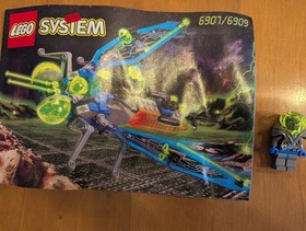 LEGO Space Insectoids 6907 Sonic Stinger - Complete w/Minifig & Manual READ