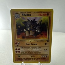 Rhydon 45/64 1ST EDITION Jungle Set Rare Vintage 1999 Pokémon TCG🔥 on eBay