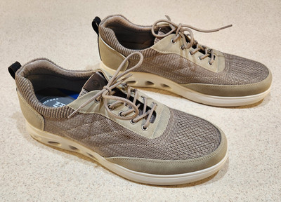 Nunn Bush Conway Moc Toe Oxford Sneaker Taupe Size 12M New W/O Box