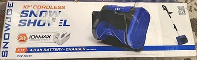 #ad #ad Snow Joe SS10 XR Cordless Snow Shovel Kit 4.0Ah Battery amp; Charger $99.94
