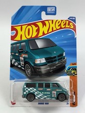 Hot Wheels Dodge Van Teal HW Vans 5/5 2024 Mainline Diecast 248/250 HYY22
