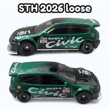 Hot Wheels New 2026 Super Treasure Hunt Honda Drag Civic Custom LOOSE No Card