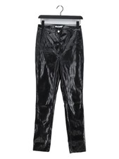 NA-KD Women's Suit Trousers W 28 in Black Other with Polyester Dress Pants