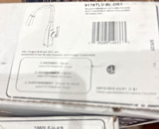 Delta 9176TLV-BL-DST VoiceIQ Pull-Down Faucet...