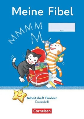 Meine Fibel 1. Schuljahr. Arbeitsheft Fördern in Druckschrift Mit Silbenschieber