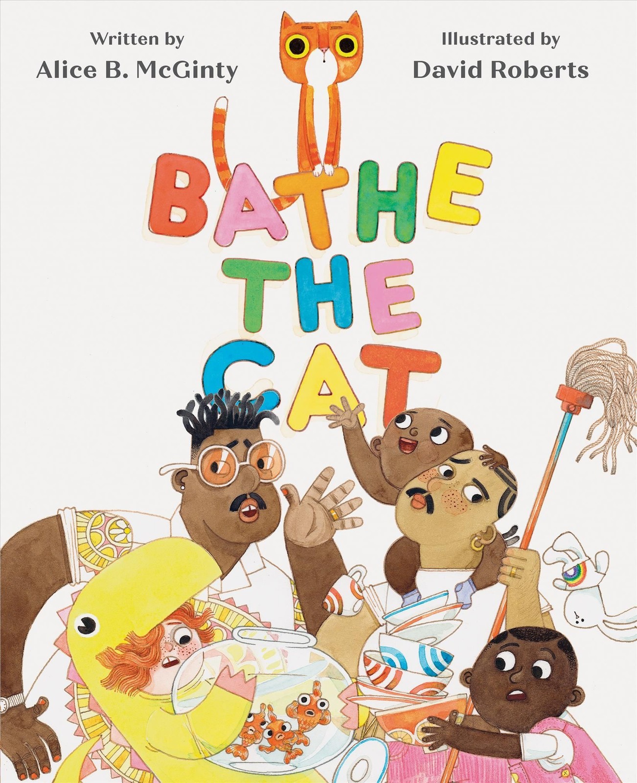 Bathe the Cat by Alice B. McGinty (Hardback Book)