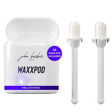 Waxxpod Nose Hair Ear Hair Remover - USB Powered Waxing Kit with 24 STIX