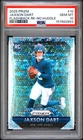 2025 PANINI PRIZM PRIZM FLASHBACK ROOKIE NO HUDDLE #10 JAXSON DART ROOKIE PSA 10