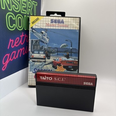 Special Criminal Investigation Sega Master System PAL getestet S.C.I Retro 8-Bit