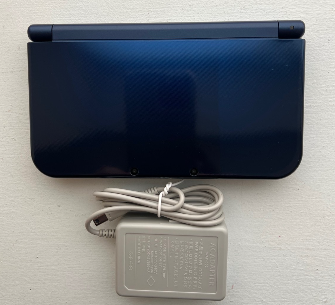 New Nintendo 3DS LL XL - Metallic Blue - Japanese - Excellent