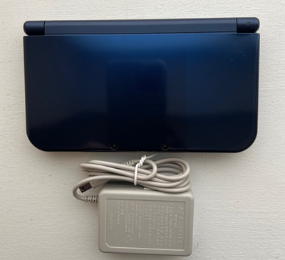 New Nintendo 3DS LL XL - Metallic Blue - Japanese - Excellent
