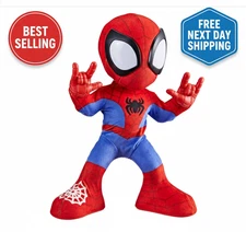 Marvel Dance 'N Crawl Spidey – Interactive Plush Toy, 20 Phrases & Sounds, 2 Son