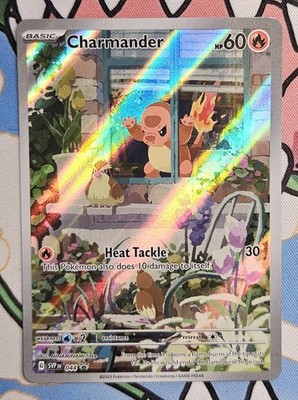 Pokémon TCG Obsidian Flames Charmander #044 SVP Black Star Promo Card, Clean