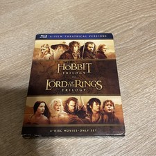 The Hobbit Trilogy / The Lord of the Rings Trilogy: 6-Film Theatrical Bluray H64