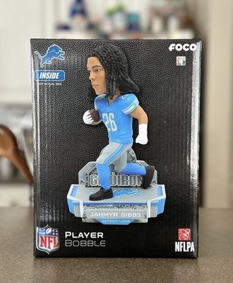 Jahmyr Gibbs Detroit Lions NFL 2023 Rookie Series Bobblehead FOCO NEW #96 NFL 8 