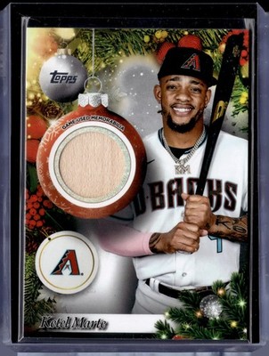 2025 Topps Holiday #PR-KM Ketel Marte Player Relics