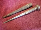 sign MARTENSSON ANTIQUE MARITIME SAILORS ROPE SPLICING TOOL SPIKE SWEDEN SWEDISH