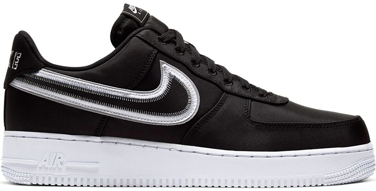 Nike Air Force 1 Low Reverse Stitch - Black for Sale