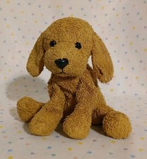 Vintage Russ Luv Pets Rusty Brown Puppy Dog Stuffed Animal Beanbag Plush 5  READ