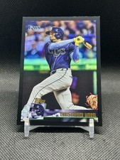 2025 Topps Archives Christopher Morel Black Foilboard #121 Card