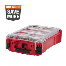 Milwaukee 48-22-8435 5-Bin Impact Resistant Polymer Packout Compact Organizer