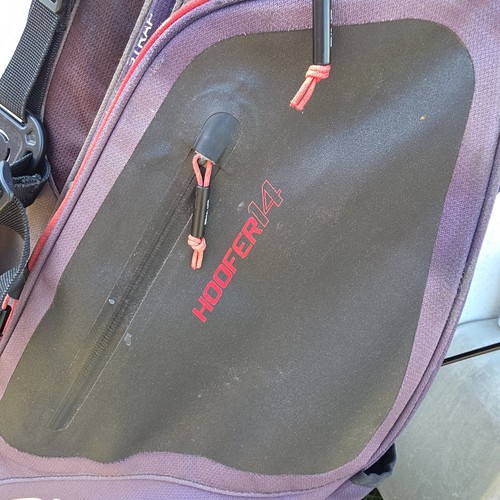 Ping Hoofer 14 stand bag/ Cart Bag, Red / Navy / Grey, Nice - Picture 2 of 15
