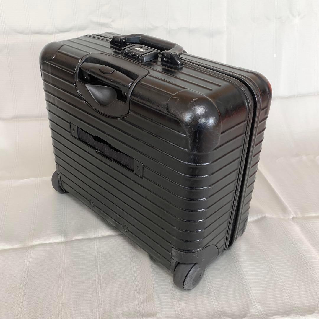 Rimowa Bolero 40L Black 2 wheels Carry Case Suitcase USED | eBay