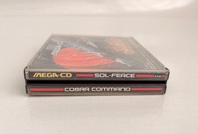 Sol-Feace & Cobra Command - Sega Mega CD - PAL - Complete With Manuals