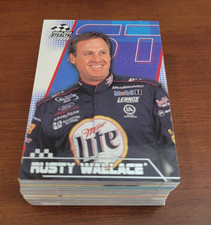 2002 Press Pass Stealth Auto Racing Nascar Complete 72 Card Base Set