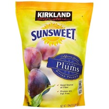 Kirkland Signature Sunsweet Pitted Dried Plums Dry Whole Fruit Prune 1.59kg 9.40 per kilo