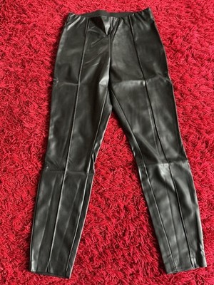 Leggings Kunstleder/Faux leather, Q/S by s.oliver, Schwarz, Größe 40, NEU