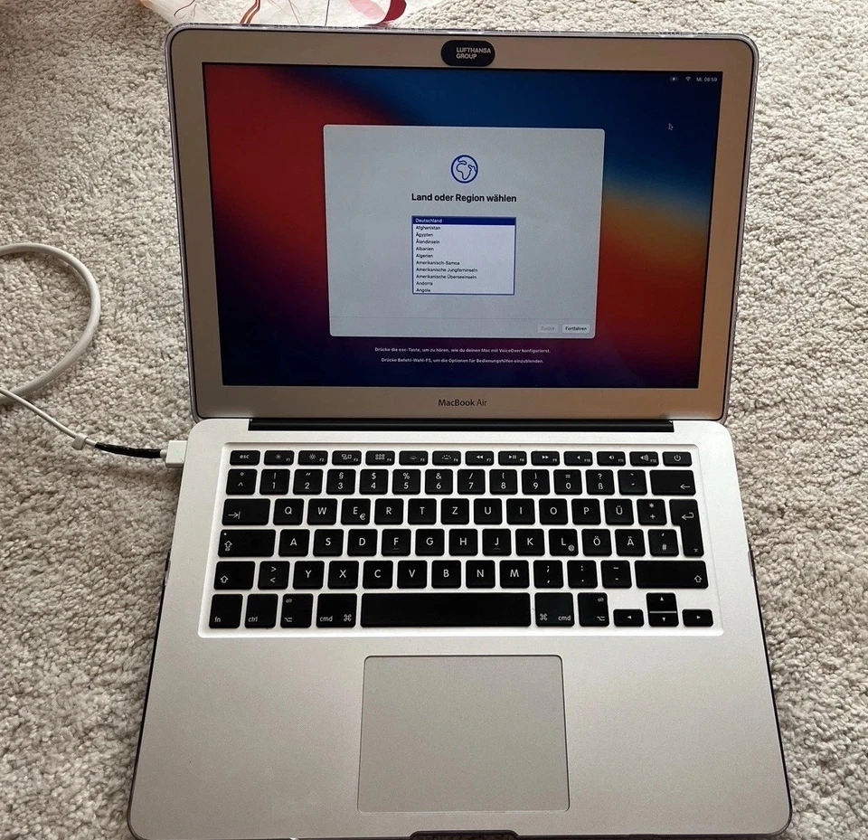Apple MacBook 13“ Air 1,4 GHz Dual-Core Intel Core i5 (Anfang 2014)
