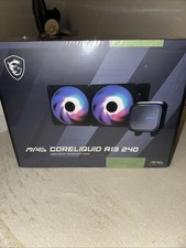 Brand New. MSI MAG Coreliquid A13 240 Black RGB Liquid Cooling AIO.
