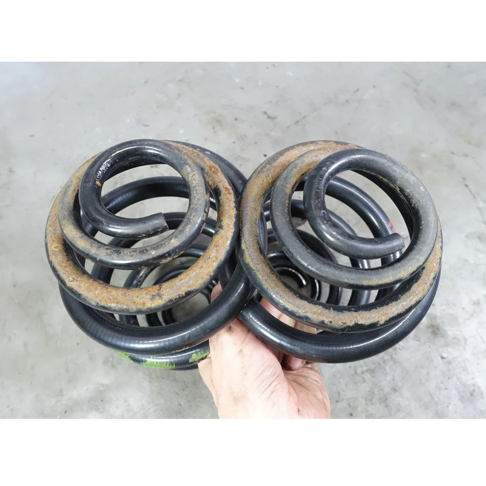 94-99 BMW E36 Serie 3 Convertible Fábrica Eje Trasero Bobina Barril Muelle Par OEM Foto 3 de 4