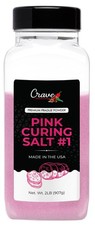 Crave Pink Curing Salt 1 2.0 LB JAR - Prague Powder, Instacure 1- Made in U...