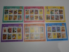 DISNEY LOT 6 BLOCS DE TIMBRES NEUFS**. BONNE VALEUR ( 3 )